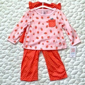 Brand new with tags just one you Carters 3 piece set